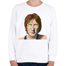PRINTFASHION John Lennon - Gyerek pulóver - Fehér