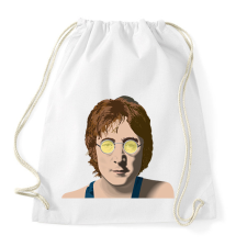 PRINTFASHION John Lennon - Sportzsák, Tornazsák - Fehér tornazsák