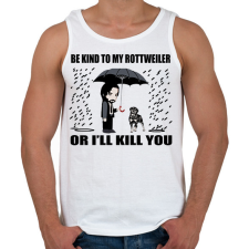 PRINTFASHION John Wick roti - Férfi atléta - Fehér atléta, trikó