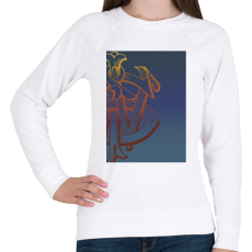 PRINTFASHION johnnie walker - Női pulóver - Fehér