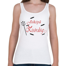 PRINTFASHION Jóképű kisördög - Női atléta - Fehér női felső