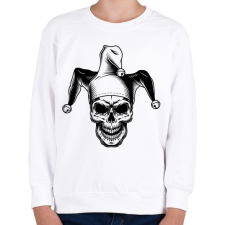 PRINTFASHION Joker koponya - Gyerek pulóver - Fehér gyerek pulóver, kardigán