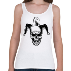 PRINTFASHION Joker koponya - Női atléta - Fehér