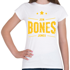 PRINTFASHION Jon Bones Jones - Női póló - Fehér női póló