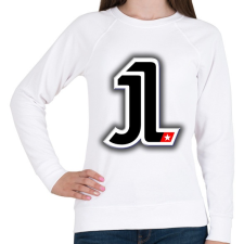 PRINTFASHION Jorge Lorenzo - Női pulóver - Fehér női pulóver, kardigán