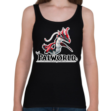 PRINTFASHION Jormuntide Ignis - palworld - Női atléta - Fekete női trikó