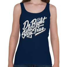 PRINTFASHION Jóság és hűség - Női atléta - Sötétkék