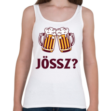 PRINTFASHION Jössz sörözni? - Női atléta - Fehér