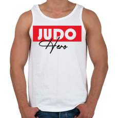 PRINTFASHION Judo hero - Férfi atléta - Fehér
