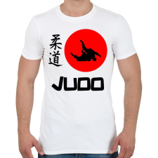 PRINTFASHION Judo Japán - Férfi póló - Fehér férfi póló