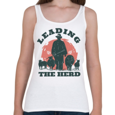 PRINTFASHION Juhász - leading the herd - Női atléta - Fehér