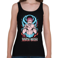 PRINTFASHION jujutsu kaisen - sukuna - Női atléta - Fekete