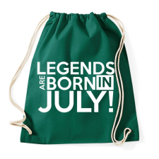 PRINTFASHION Július - Sportzsák, Tornazsák - Sötétzöld tornazsák