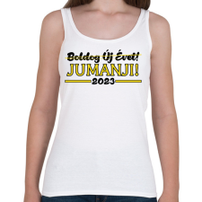 PRINTFASHION Jumanji - 2023 - Női atléta - Fehér női trikó
