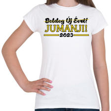 PRINTFASHION Jumanji - 2023 - Női póló - Fehér női póló