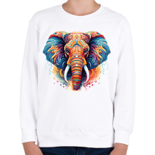 PRINTFASHION Jumbo - Gyerek pulóver - Fehér gyerek pulóver, kardigán