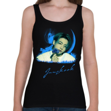 PRINTFASHION Jungkook - Női atléta - Fekete