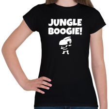 PRINTFASHION JUNGLE BOOGIE - Női póló - Fekete női póló