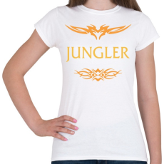 PRINTFASHION Jungler - Női póló - Fehér