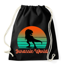 PRINTFASHION Jurassic World - Sportzsák, Tornazsák - Fekete tornazsák