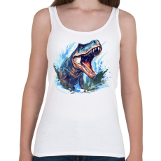 PRINTFASHION Jurassic wow - Női atléta - Fehér