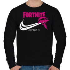 PRINTFASHION Just Play it! - Férfi pulóver - Fekete férfi pulóver, kardigán