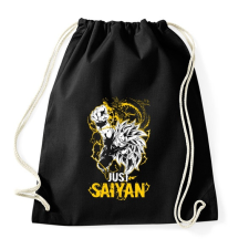 PRINTFASHION Just Saiyan - Sportzsák, Tornazsák - Fekete tornazsák