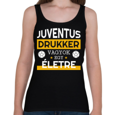 PRINTFASHION Juventus drukker - Női atléta - Fekete