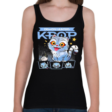 PRINTFASHION K-Pop Demon Hunters Derpy - Női atléta - Fekete