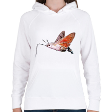 PRINTFASHION Kacsafarkú szender - Női kapucnis pulóver - Fehér