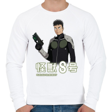 PRINTFASHION Kaiju no.8 - Kafka - Férfi pulóver - Fehér