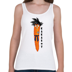 PRINTFASHION Kakarot - Női atléta - Fehér