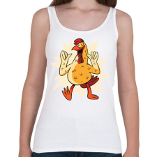 PRINTFASHION Kakas - Női atléta - Fehér női trikó