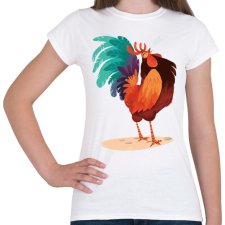 PRINTFASHION Kakas - Női póló - Fehér női póló