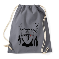 PRINTFASHION Kakashi fekete - Sportzsák, Tornazsák - Grafitszürke tornazsák