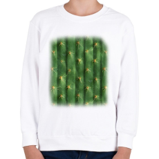 PRINTFASHION Kaktusz póló - Gyerek pulóver - Fehér