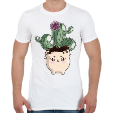 PRINTFASHION Kaktuszka - Férfi póló - Fehér férfi póló