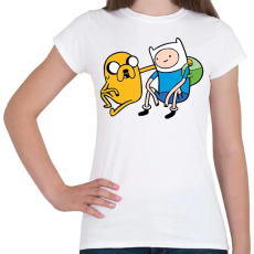 PRINTFASHION kalandra fel - Női póló - Fehér