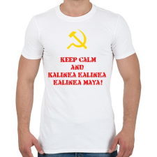 PRINTFASHION Kalinka - Férfi póló - Fehér férfi póló