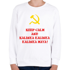 PRINTFASHION Kalinka - Gyerek pulóver - Fehér gyerek pulóver, kardigán