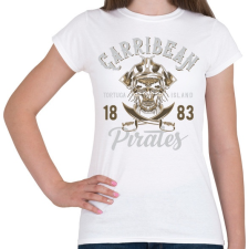 PRINTFASHION Kalóz 02 - Női póló - Fehér női póló