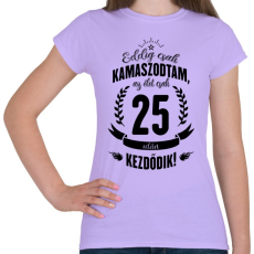 PRINTFASHION kamasz-25-black - Női póló - Viola