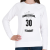 PRINTFASHION kamasz-30-black-white - Női pulóver - Fehér