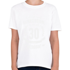 PRINTFASHION kamasz-30-white - Gyerek póló - Fehér gyerek póló