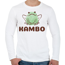 PRINTFASHION KAMBO - Férfi hosszú ujjú póló - Fehér férfi póló
