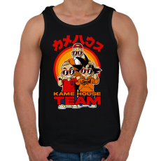 PRINTFASHION Kame House Team - Férfi atléta - Fekete