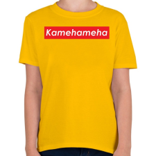 PRINTFASHION Kamehameha - Gyerek póló - Sárga gyerek póló