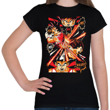 PRINTFASHION Kamehamehaa - Női póló - Fekete női póló