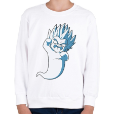 PRINTFASHION Kamikaze ghost - Gyerek pulóver - Fehér gyerek pulóver, kardigán