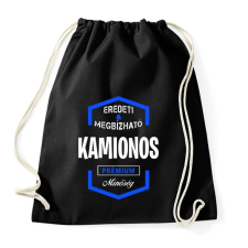 PRINTFASHION Kamionos prémium minőség - Sportzsák, Tornazsák - Fekete tornazsák